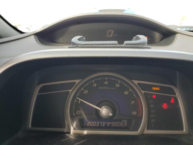 2HGFA16518H350469 - 2008 HONDA CIVIC LX ვერცხლისფერი ფოტო 9