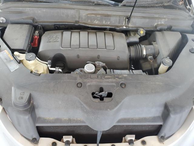 5GAKVBED9BJ170437 - 2011 BUICK ENCLAVE CXL Արծաթագույն լուսանկար 12