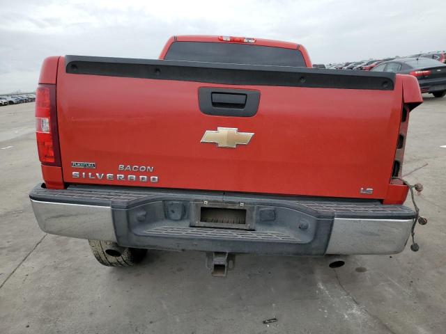 1GCRCREA3BZ453984 - 2011 CHEVROLET SILVERADO C1500  LS RED photo 6