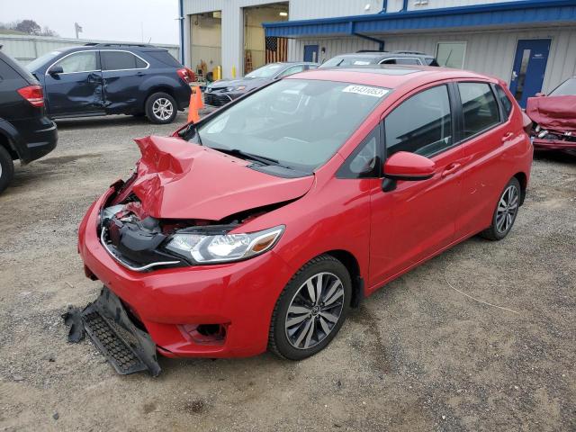 JHMGK5H72GX044332 - 2016 HONDA FIT EX RED photo 1