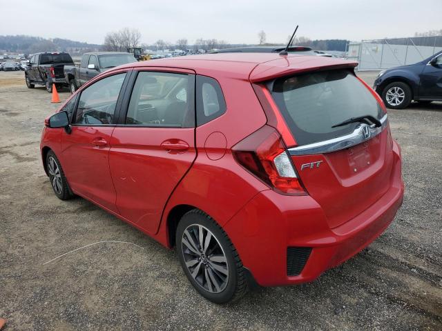 JHMGK5H72GX044332 - 2016 HONDA FIT EX RED photo 2