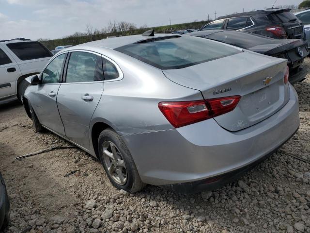 1G1ZB5ST5JF118882 - 2018 CHEVROLET MALIBU LS SILVER photo 2