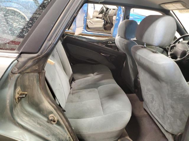 4S3BK4352T7302077 - 1996 SUBARU LEGACY L მწვანე ფოტო 11