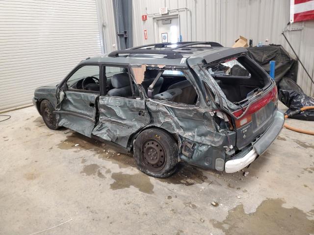 4S3BK4352T7302077 - 1996 SUBARU LEGACY L მწვანე ფოტო 2