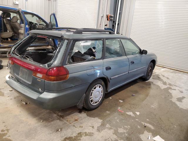 4S3BK4352T7302077 - 1996 SUBARU LEGACY L მწვანე ფოტო 3