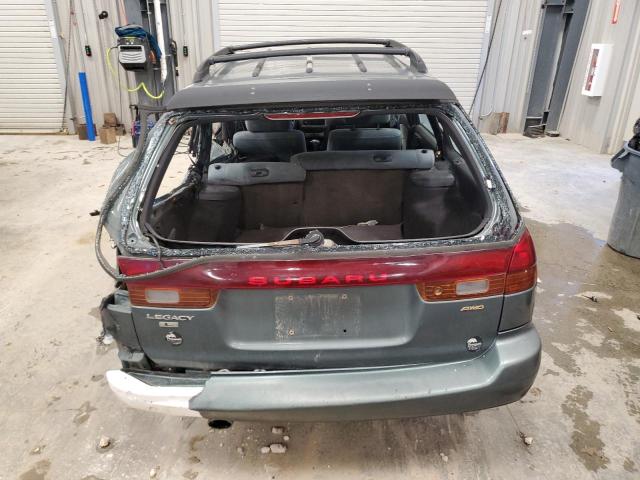 4S3BK4352T7302077 - 1996 SUBARU LEGACY L მწვანე ფოტო 6