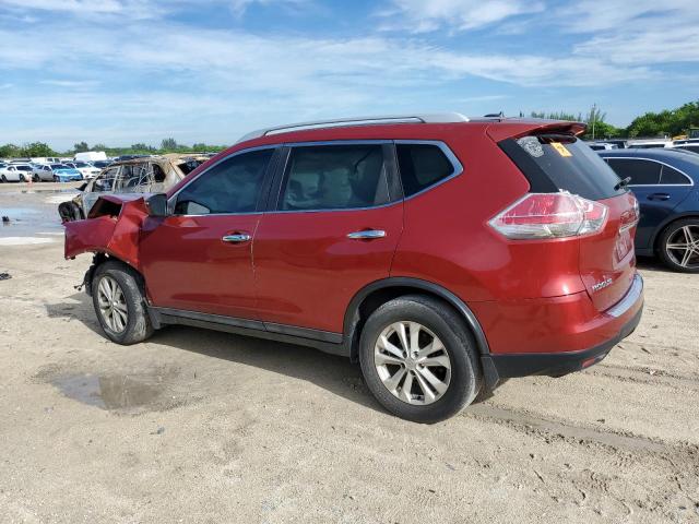 5N1AT2MT9GC827608 - 2016 NISSAN ROGUE S 红色 照片 2