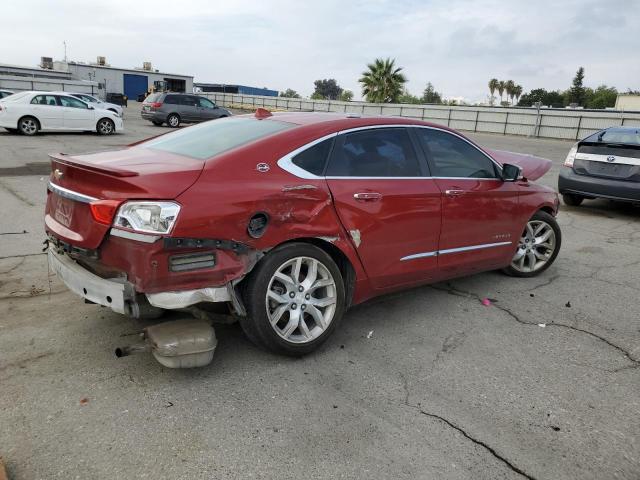 2G1145SL9E9155360 - 2014 CHEVROLET IMPALA LTZ RED photo 3