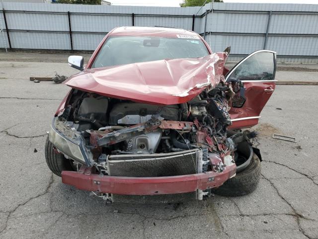 2G1145SL9E9155360 - 2014 CHEVROLET IMPALA LTZ RED photo 5