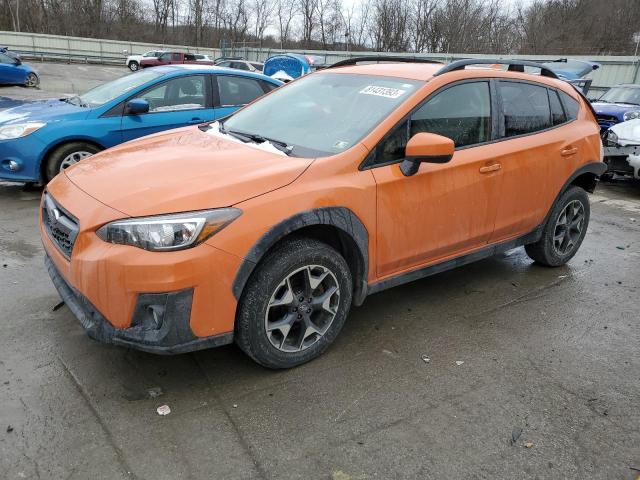 JF2GTACC1KH205303 - 2019 SUBARU CROSSTREK PREMIUM ORANGE photo 1