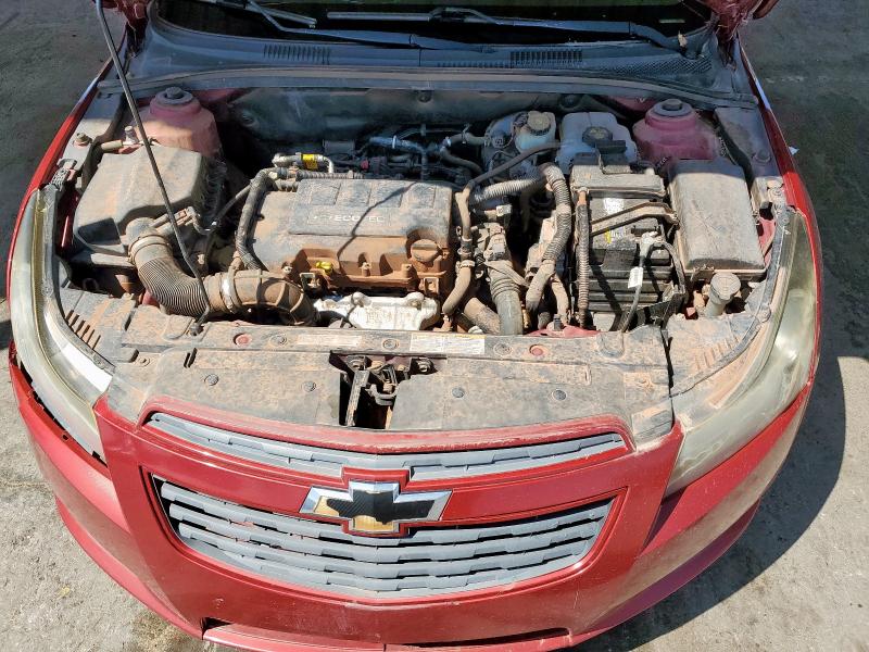 1G1PC5SB5E7292995 - 2014 CHEVROLET CRUZE LT MAROON photo 11