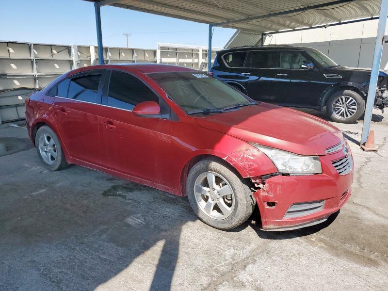 1G1PC5SB5E7292995 - 2014 CHEVROLET CRUZE LT MAROON photo 4