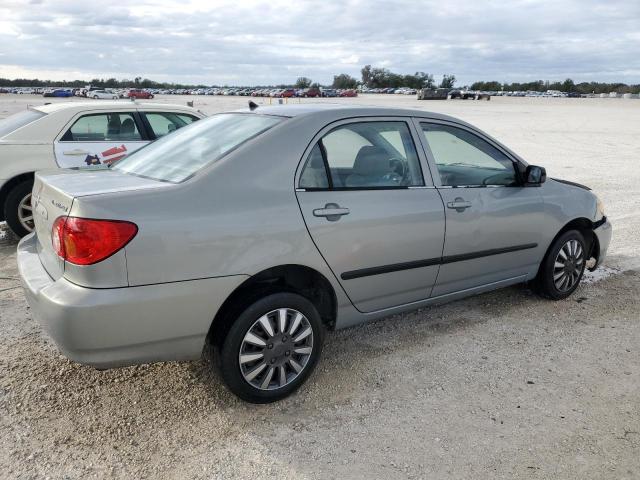 2T1BR32E34C311183 - 2004 TOYOTA COROLLA CE SILVER photo 3