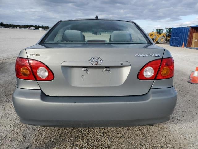 2T1BR32E34C311183 - 2004 TOYOTA COROLLA CE SILVER photo 6