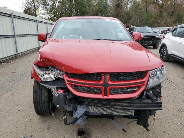 3C4PDCEG7KT783110 - 2019 DODGE JOURNEY GT RED photo 5