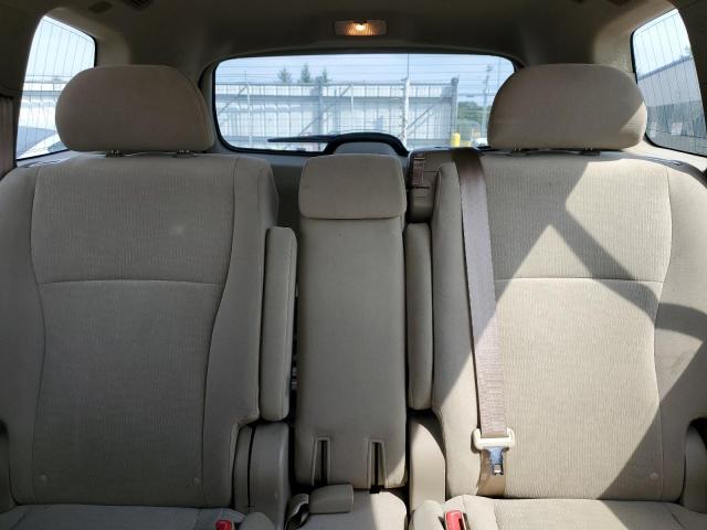 5TDBK3EHXDS279124 - 2013 TOYOTA HIGHLANDER BASE Bordo foto 10