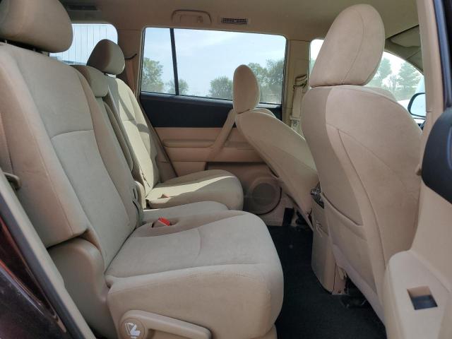 5TDBK3EHXDS279124 - 2013 TOYOTA HIGHLANDER BASE Bordo foto 11