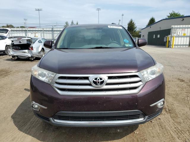 5TDBK3EHXDS279124 - 2013 TOYOTA HIGHLANDER BASE Bordo foto 5