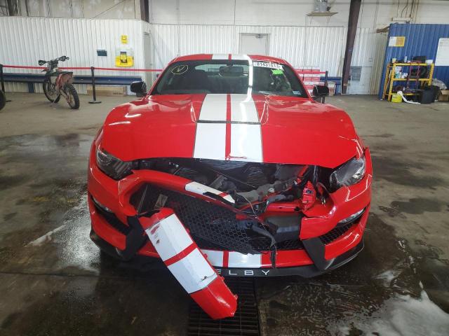 1FA6P8JZXK5551405 - 2019 FORD MUSTANG SHELBY GT350 RED photo 5