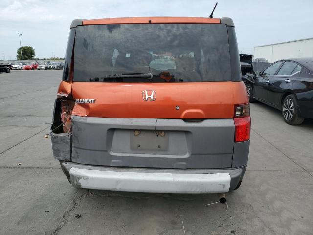 5J6YH285X3L037531 - 2003 HONDA ELEMENT EX Նարնջագույն լուսանկար 6