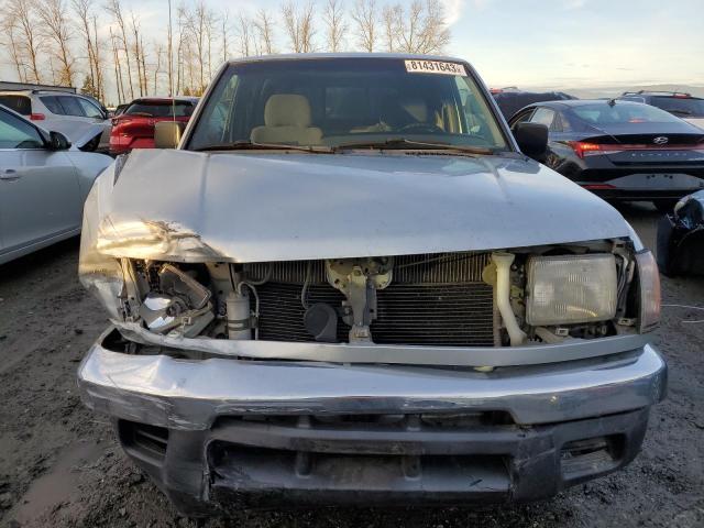 1N6DD26S0YC401274 - 2000 NISSAN FRONTIER KING CAB XE SILVER photo 5