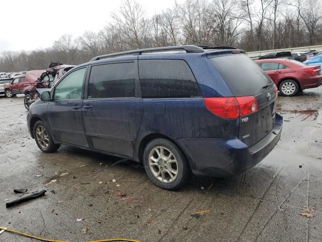 5TDZA22C16S465738 - 2006 TOYOTA SIENNA XLE BLUE photo 2