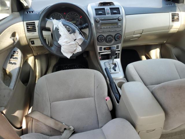 JTDBU4EE5B9125535 - 2011 TOYOTA COROLLA BASE BLACK photo 8