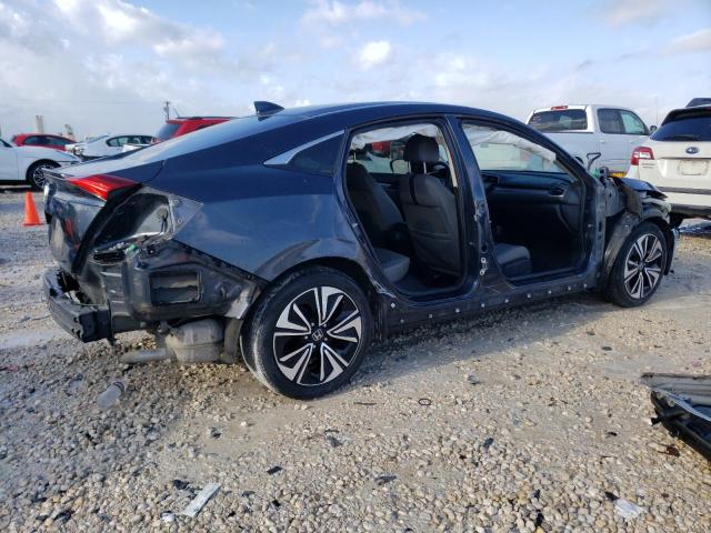 JHMFC1F70JX000485 - 2018 HONDA CIVIC EXL შავი ფოტო 3