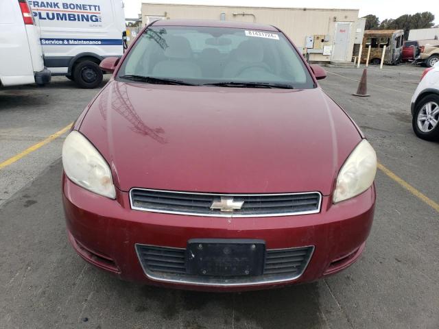 2G1WT57N091167145 - 2009 CHEVROLET IMPALA 1LT BURGUNDY photo 5