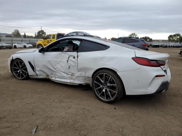 WBABC4C54KBJ35615 - 2019 BMW M850XI WHITE photo 2