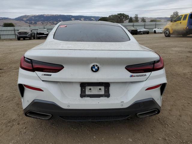 WBABC4C54KBJ35615 - 2019 BMW M850XI WHITE photo 6