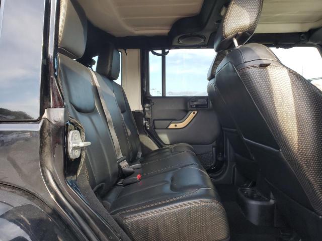 1C4HJWEG6EL165582 - 2014 JEEP WRANGLER U SAHARA შავი ფოტო 11