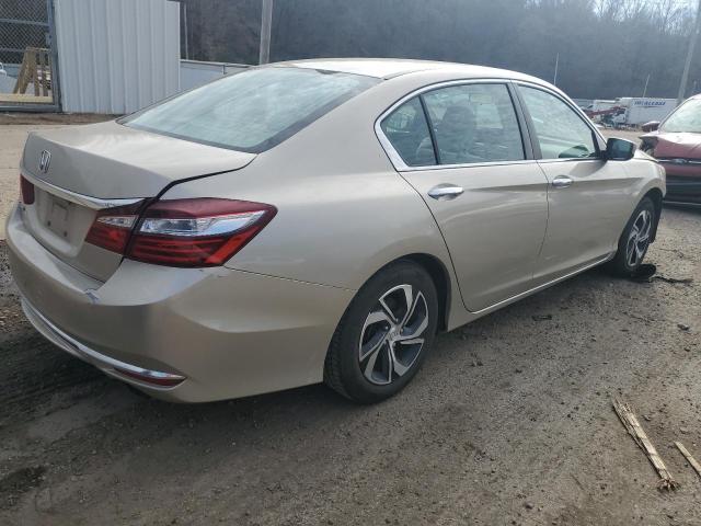 1HGCR2F31GA157428 - 2016 HONDA ACCORD LX GOLD photo 3