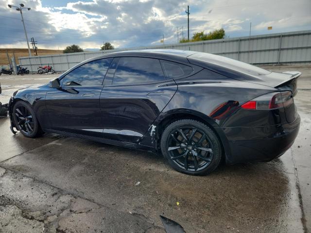 5YJSA1E27GF168042 - 2016 TESLA MODEL S BLACK photo 2