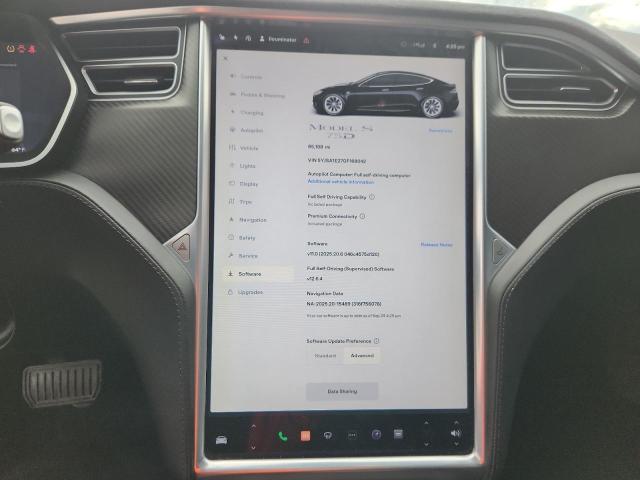 5YJSA1E27GF168042 - 2016 TESLA MODEL S BLACK photo 9