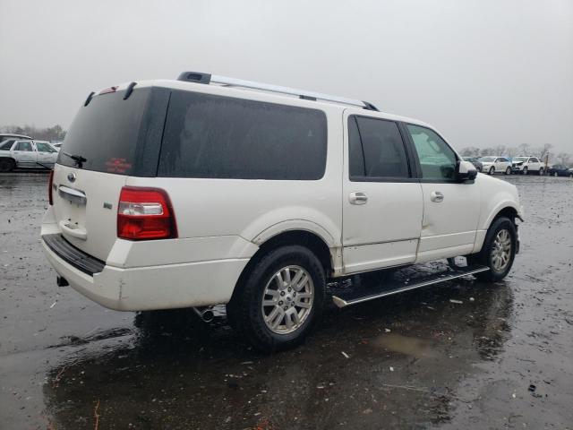 1FMJK2A5XCEF00335 - 2012 FORD EXPEDITION EL LIMITED WHITE photo 3