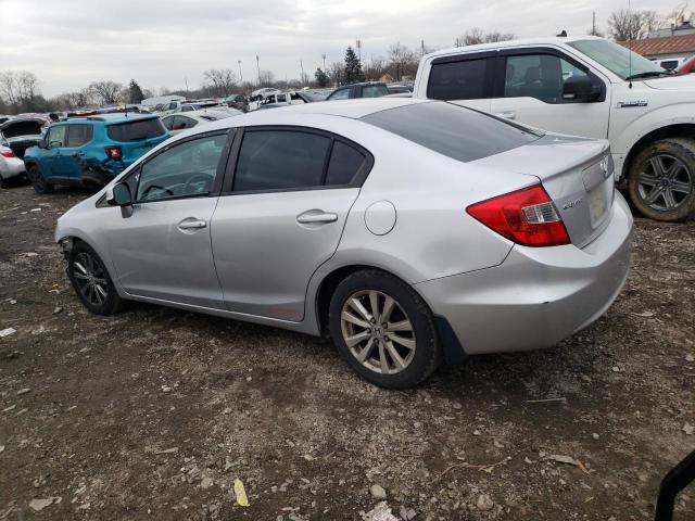 19XFB2F87CE082821 - 2012 HONDA CIVIC EX SILVER photo 2