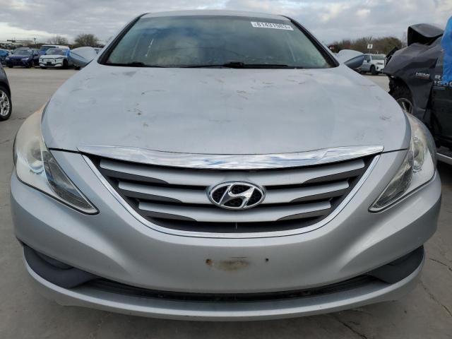 5NPEB4ACXEH863091 - 2014 HYUNDAI SONATA GLS SILVER photo 5