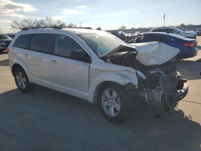 3C4PDCAB3DT508881 - 2013 DODGE JOURNEY SE WHITE photo 4