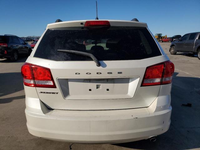 3C4PDCAB3DT508881 - 2013 DODGE JOURNEY SE WHITE photo 6