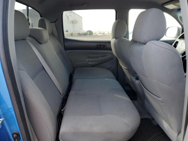 5TELU42N46Z237892 - 2006 TOYOTA TACOMA DOUBLE CAB Niebieski zdjęcie 10