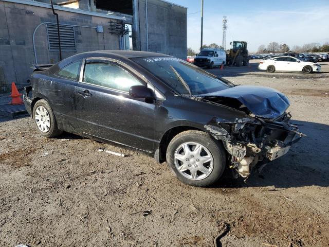 2HGFG12688H550276 - 2008 HONDA CIVIC LX BLACK photo 4