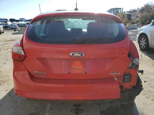 1FADP3K24DL306867 - 2013 FORD FOCUS SE RED photo 6