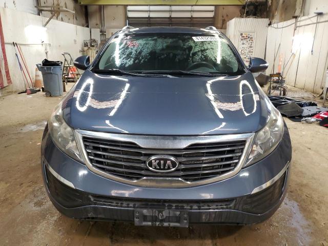 KNDPB3A27C7317604 - 2012 KIA SPORTAGE BASE BLUE photo 5