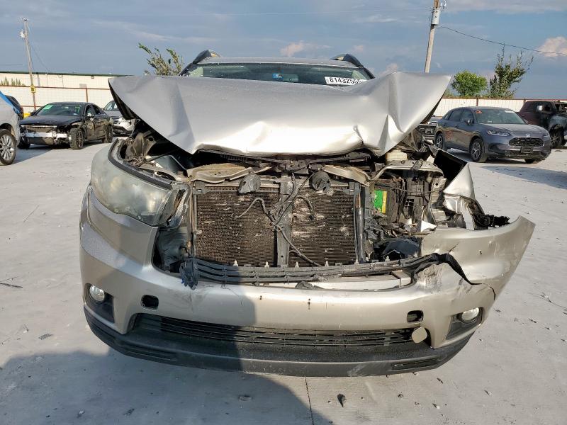 5TDKKRFHXFS074150 - 2015 TOYOTA HIGHLANDER XLE ოქროსფერი ფოტო 5