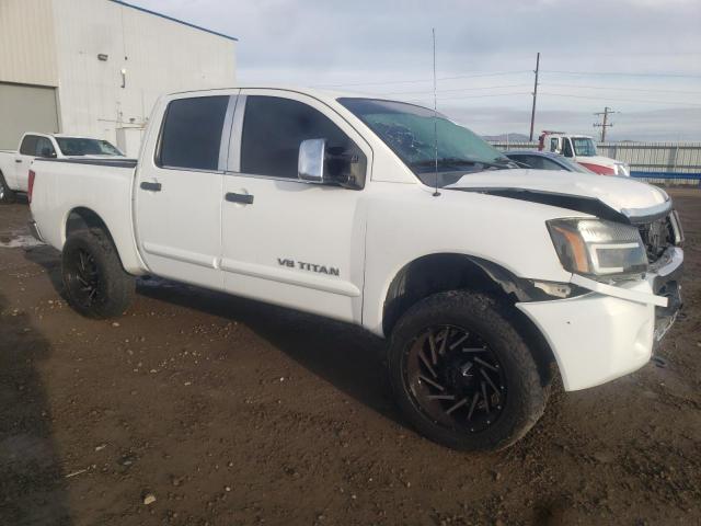 1N6AA0EJ9CN309117 - 2012 NISSAN TITAN S WHITE photo 4