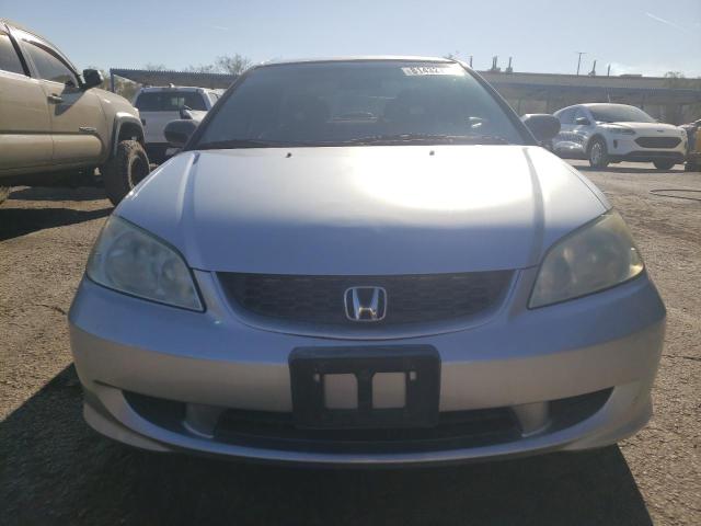 1HGEM22534L084058 - 2004 HONDA CIVIC LX SILVER photo 5