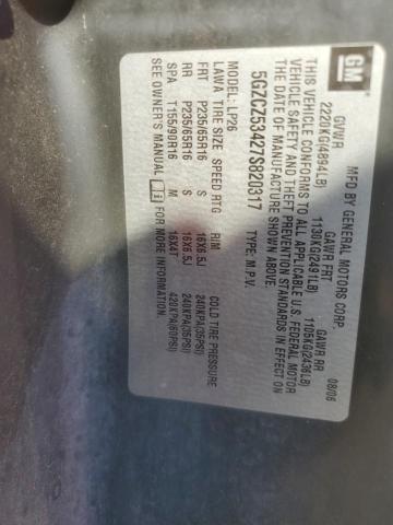 5GZCZ53427S820317 - 2007 SATURN VUE RED photo 13