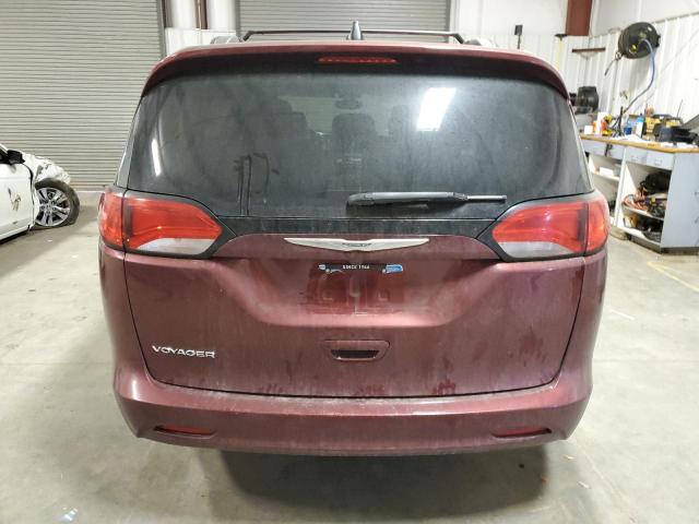 2C4RC1DG1MR533529 - 2021 CHRYSLER VOYAGER LXI RED photo 6