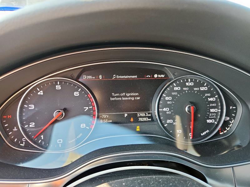 WAUHGAFCXFN020741 - 2015 AUDI A6 PRESTIGE Siyah fotoğraf 9